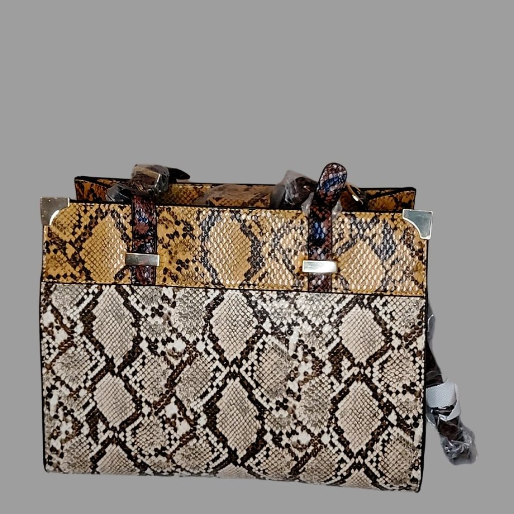 Snake Design Satchel